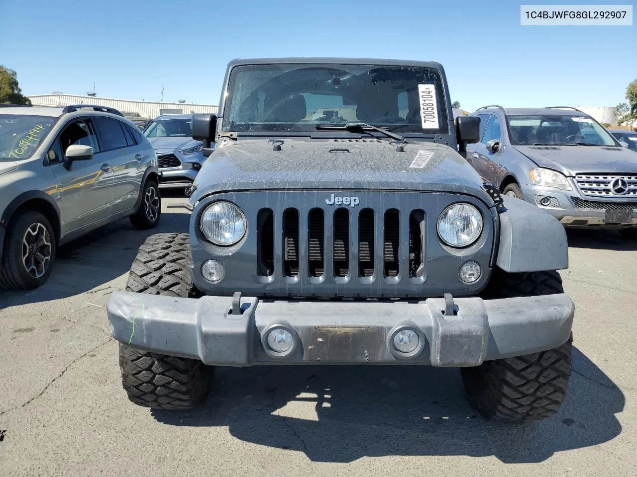 1C4BJWFG8GL292907 2016 Jeep Wrangler Unlimited Rubicon