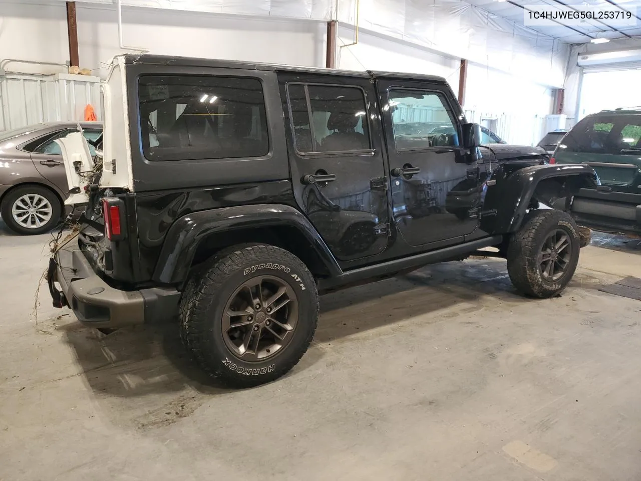 2016 Jeep Wrangler Unlimited Sahara VIN: 1C4HJWEG5GL253719 Lot: 70251164