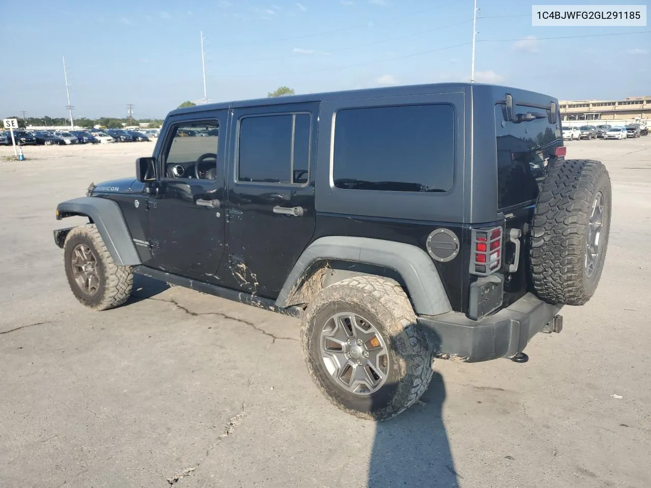 2016 Jeep Wrangler Unlimited Rubicon VIN: 1C4BJWFG2GL291185 Lot: 71887464