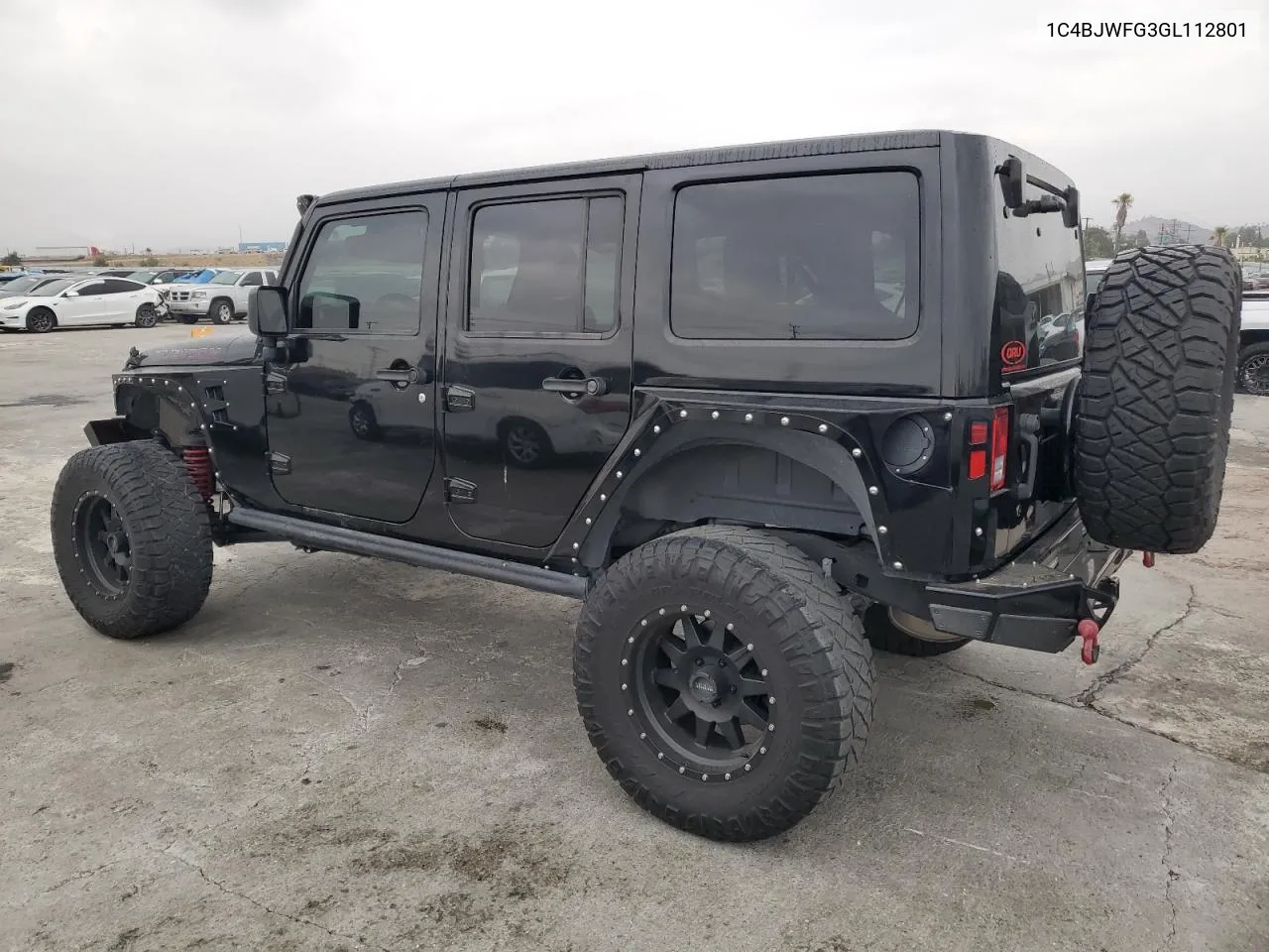 1C4BJWFG3GL112801 2016 Jeep Wrangler Unlimited Rubicon