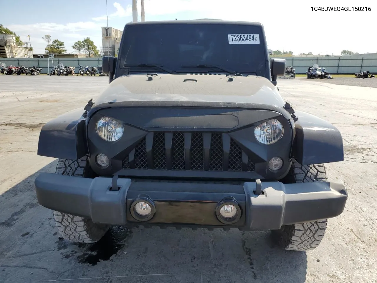 1C4BJWEG4GL150216 2016 Jeep Wrangler Unlimited Sahara