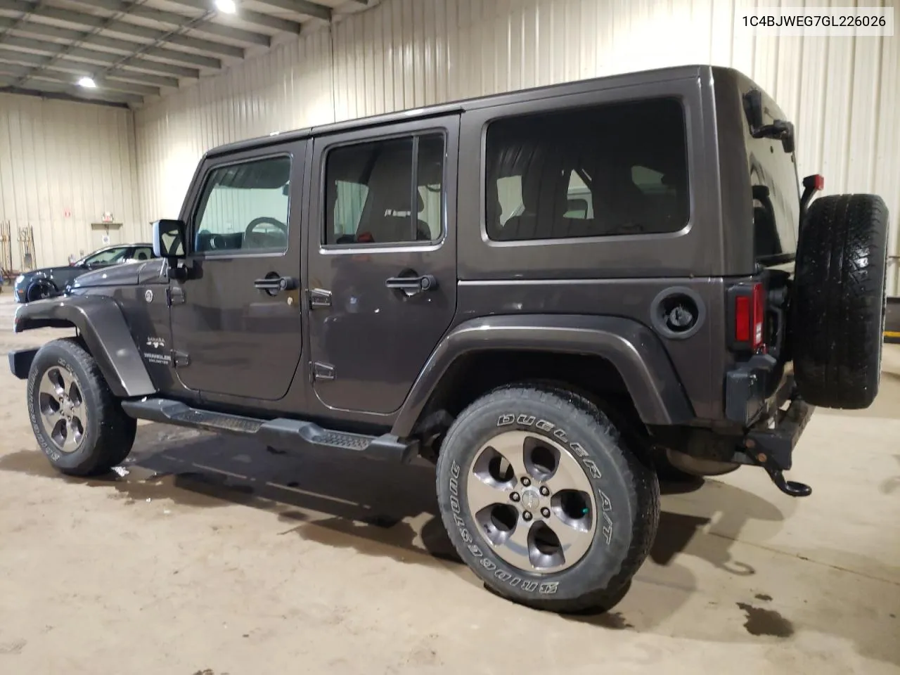 1C4BJWEG7GL226026 2016 Jeep Wrangler Unlimited Sahara