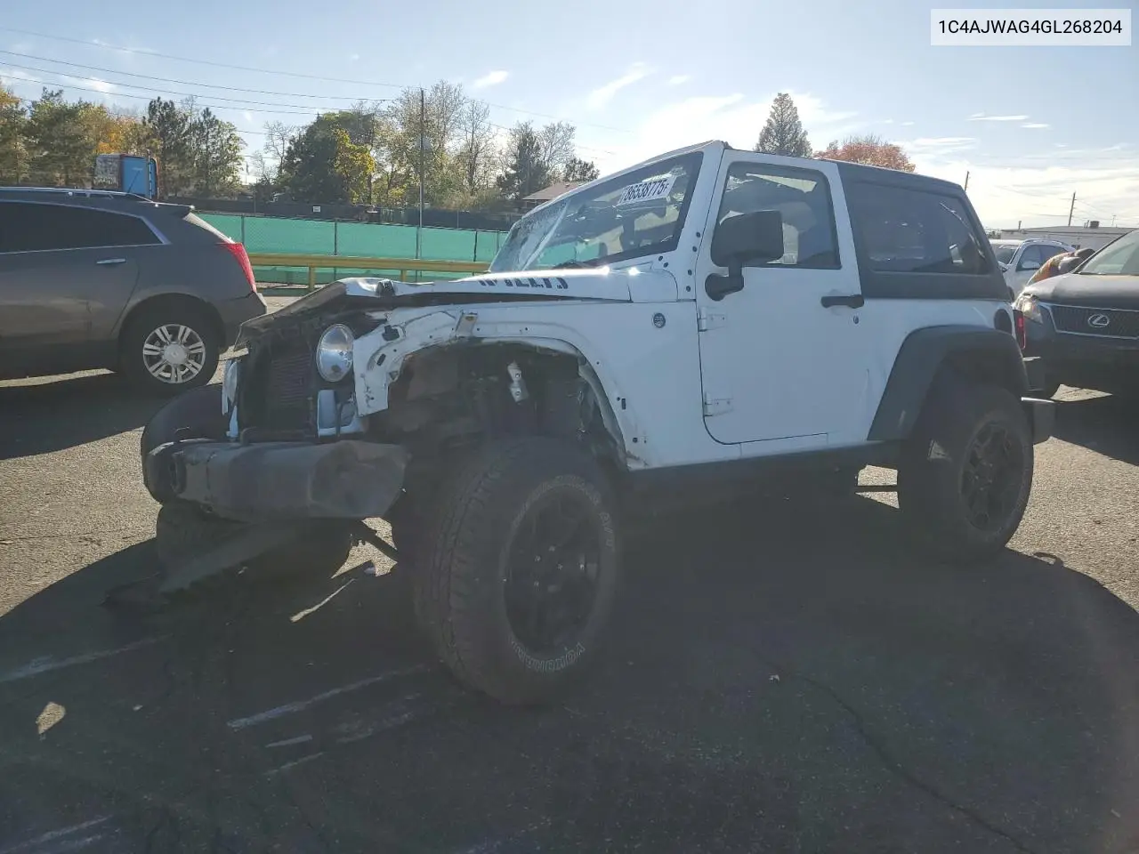 1C4AJWAG4GL268204 2016 Jeep Wrangler Sport