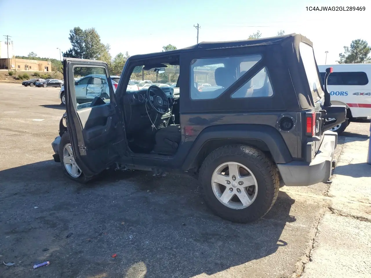 1C4AJWAG2GL289469 2016 Jeep Wrangler Sport