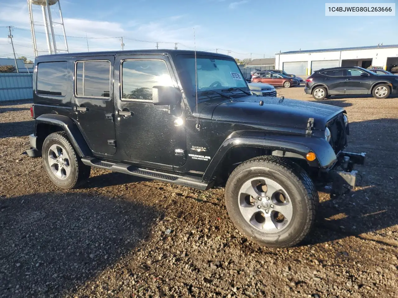 1C4BJWEG8GL263666 2016 Jeep Wrangler Unlimited Sahara