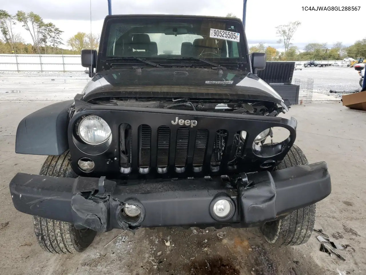 1C4AJWAG8GL288567 2016 Jeep Wrangler Sport