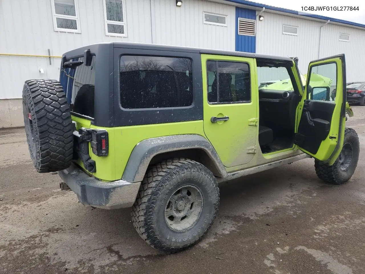 1C4BJWFG1GL277844 2016 Jeep Wrangler Unlimited Rubicon
