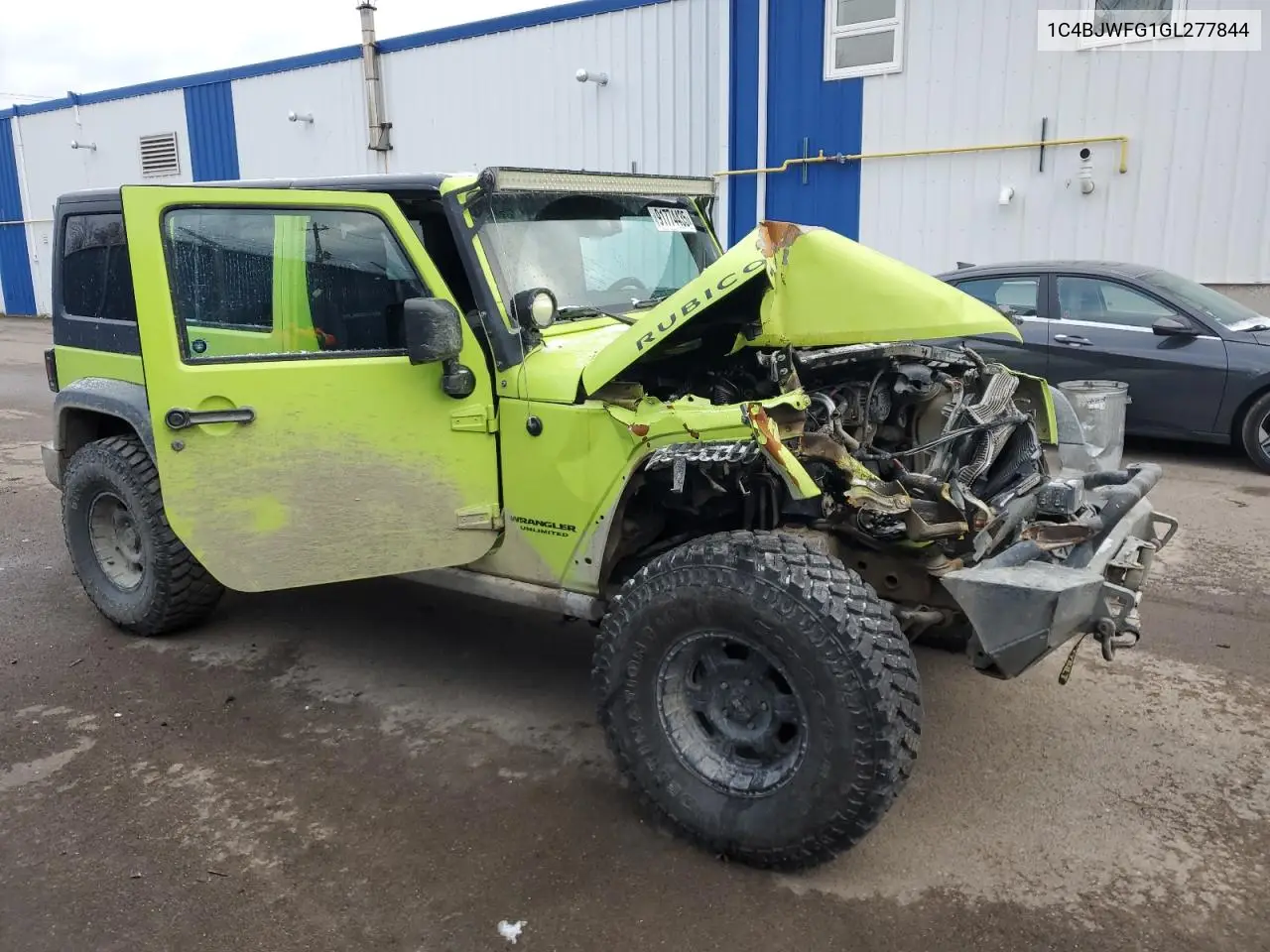 1C4BJWFG1GL277844 2016 Jeep Wrangler Unlimited Rubicon