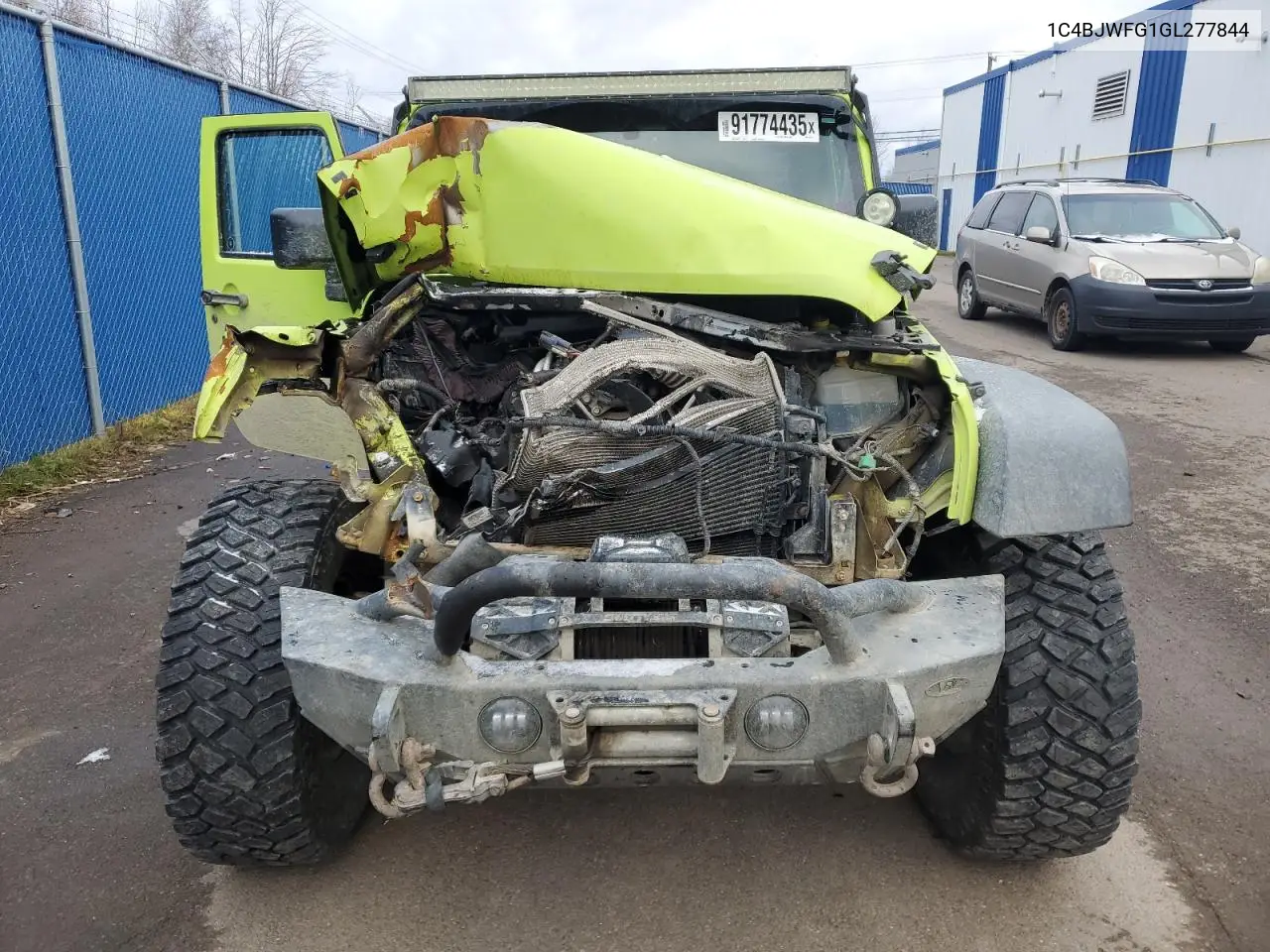 1C4BJWFG1GL277844 2016 Jeep Wrangler Unlimited Rubicon