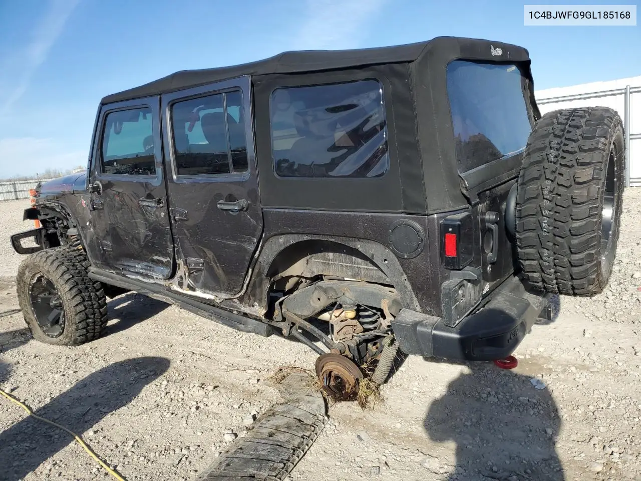 1C4BJWFG9GL185168 2016 Jeep Wrangler Unlimited Rubicon