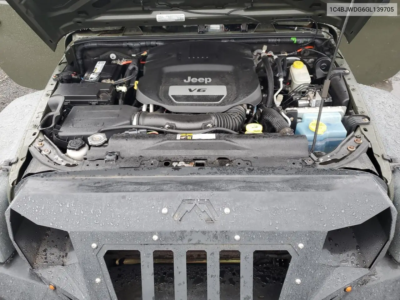 1C4BJWDG6GL139705 2016 Jeep Wrangler Unlimited Sport