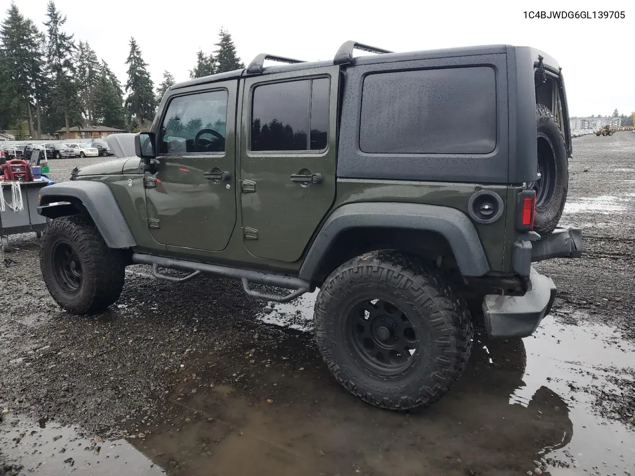 1C4BJWDG6GL139705 2016 Jeep Wrangler Unlimited Sport