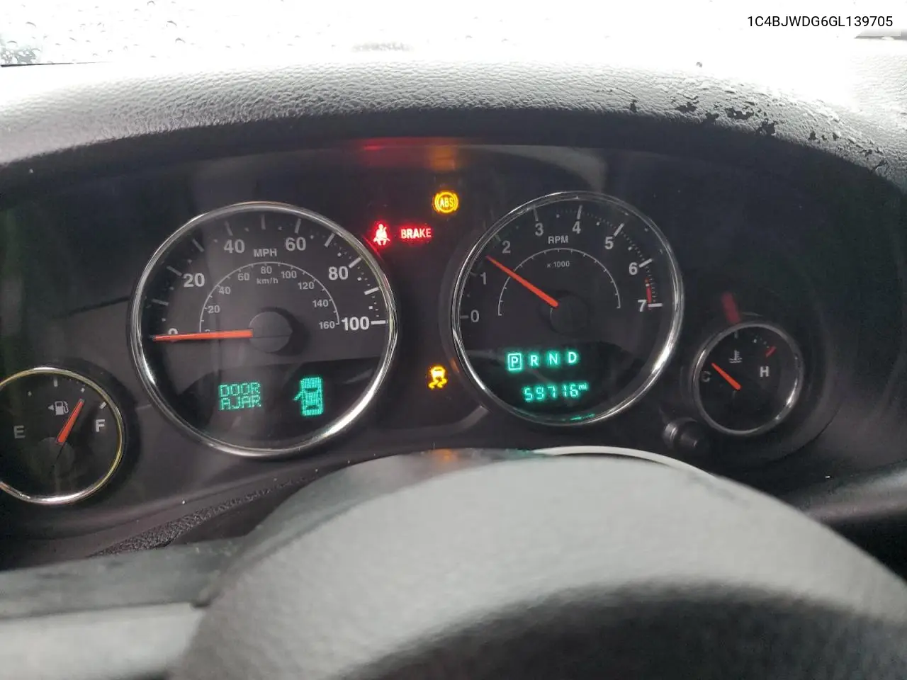 1C4BJWDG6GL139705 2016 Jeep Wrangler Unlimited Sport