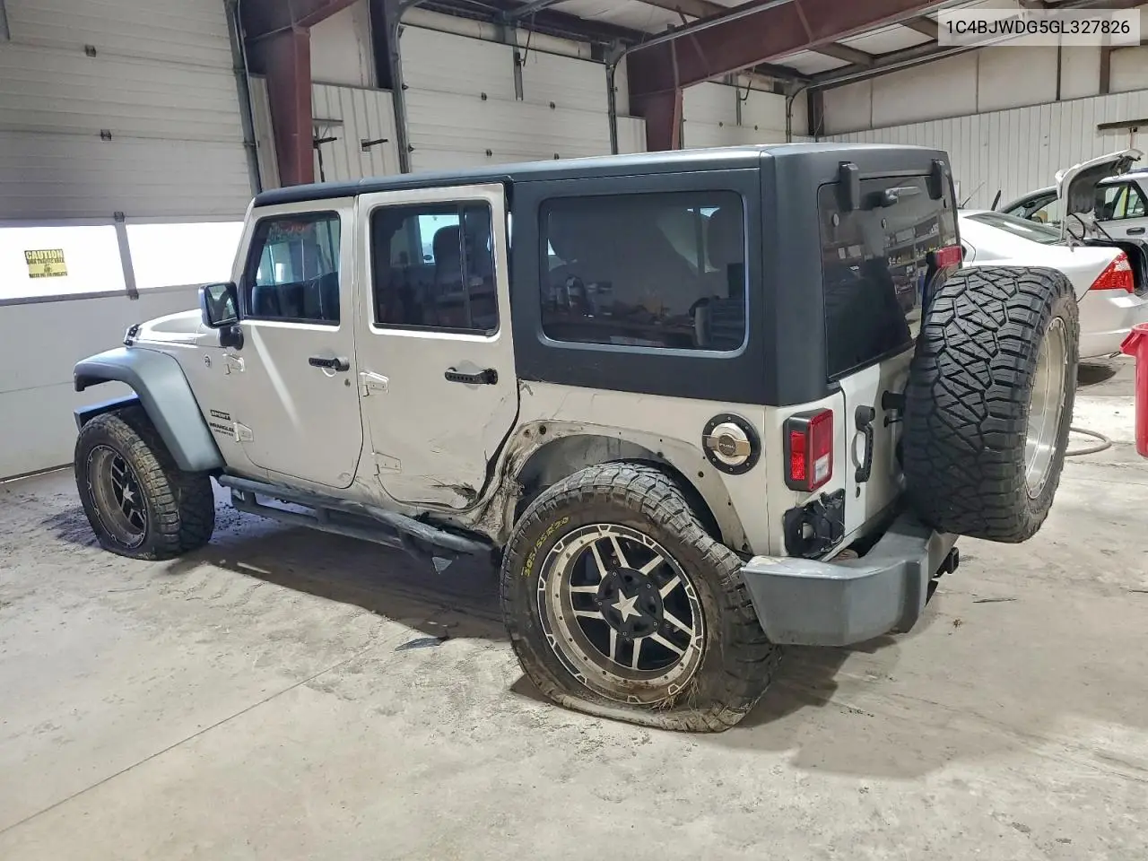 1C4BJWDG5GL327826 2016 Jeep Wrangler Unlimited Sport