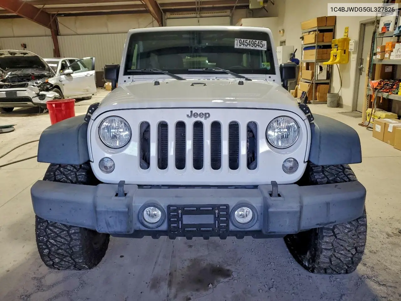 1C4BJWDG5GL327826 2016 Jeep Wrangler Unlimited Sport