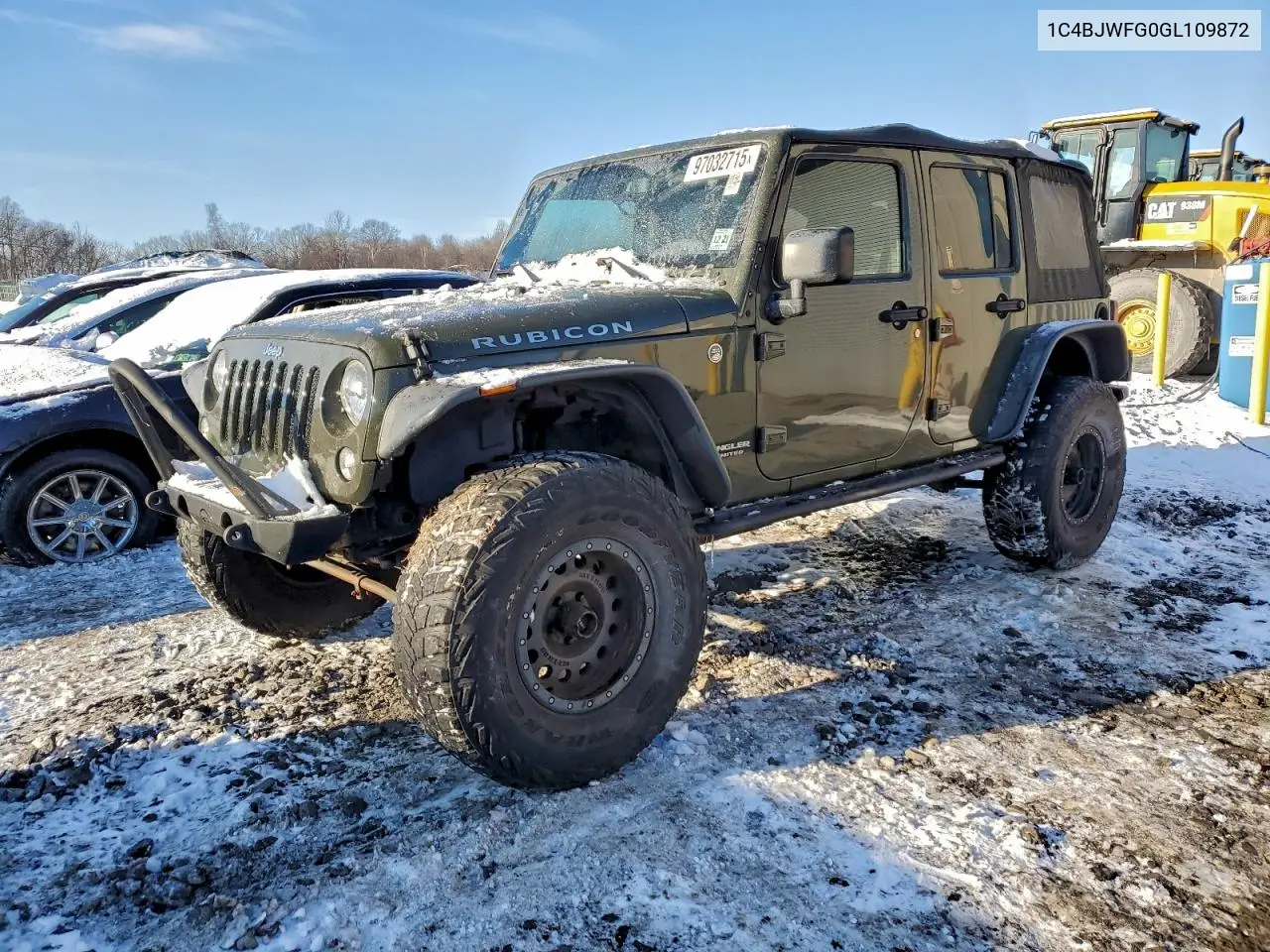 1C4BJWFG0GL109872 2016 Jeep Wrangler Unlimited Rubicon