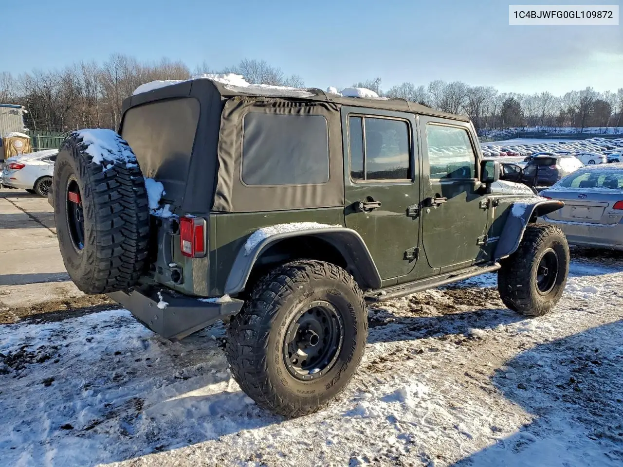 1C4BJWFG0GL109872 2016 Jeep Wrangler Unlimited Rubicon