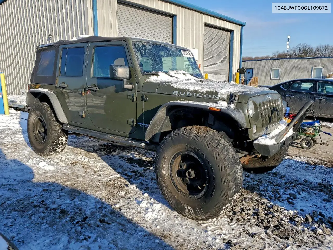 1C4BJWFG0GL109872 2016 Jeep Wrangler Unlimited Rubicon