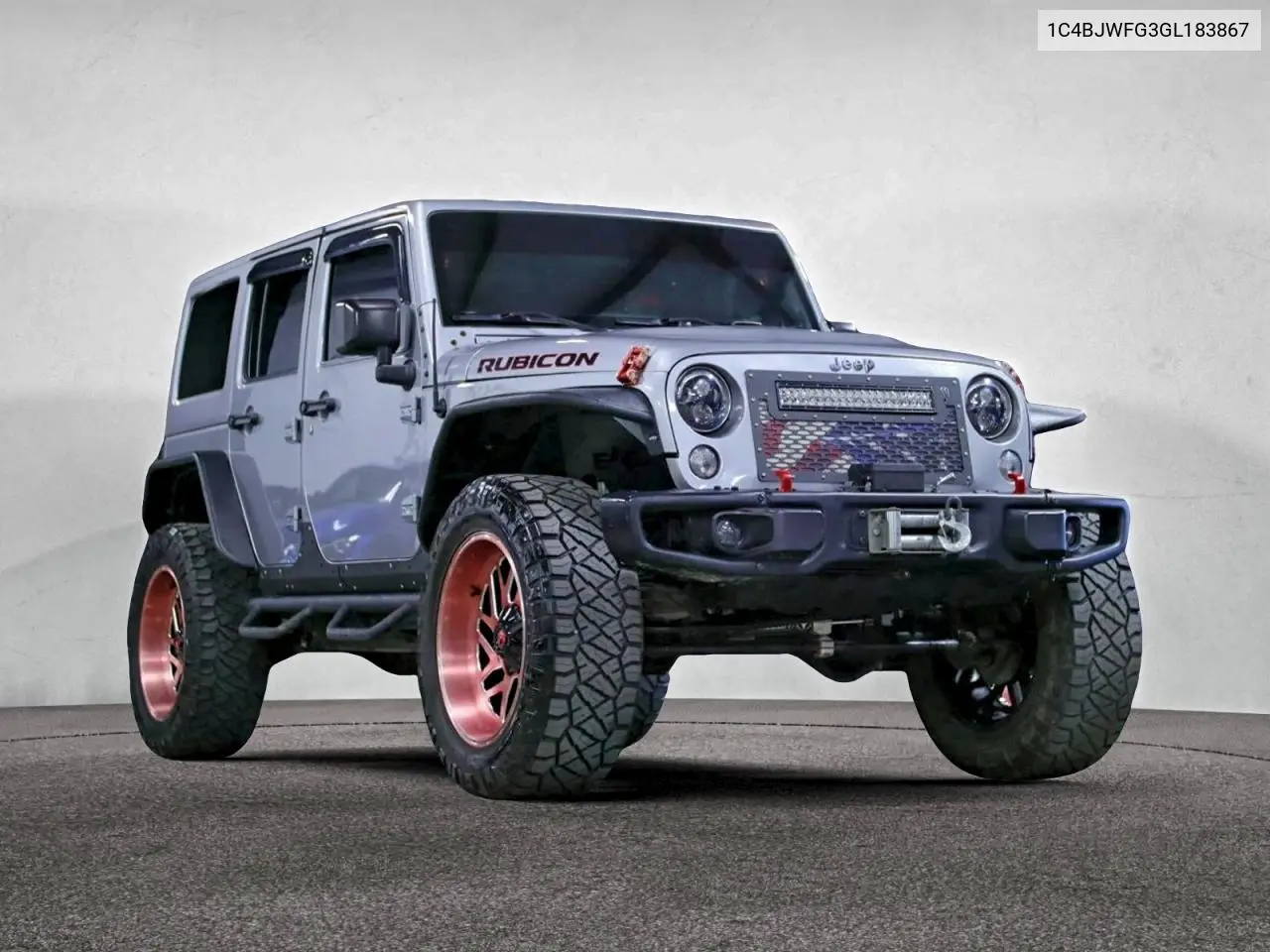 1C4BJWFG3GL183867 2016 Jeep Wrangler Unlimited Rubicon