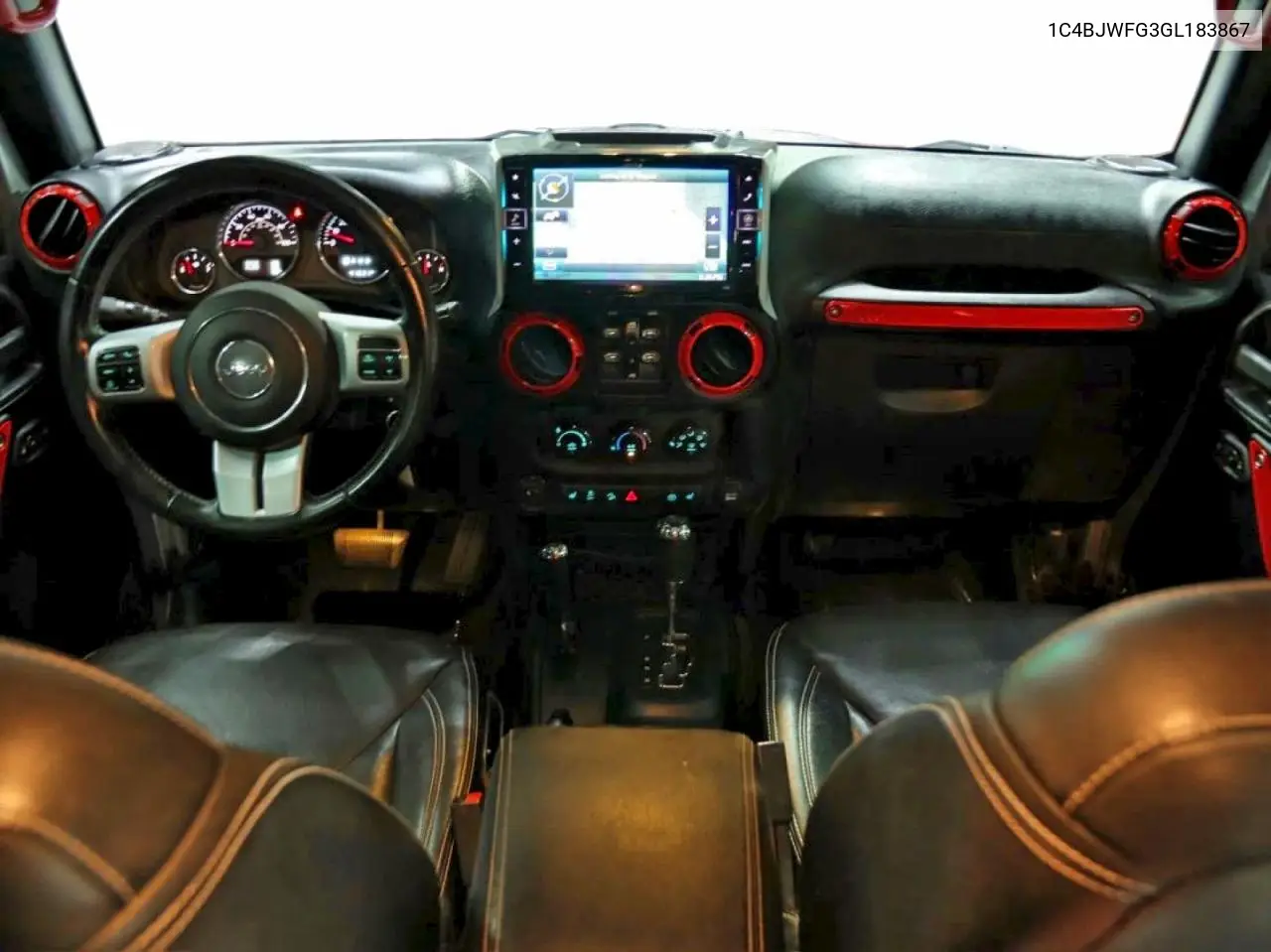 1C4BJWFG3GL183867 2016 Jeep Wrangler Unlimited Rubicon