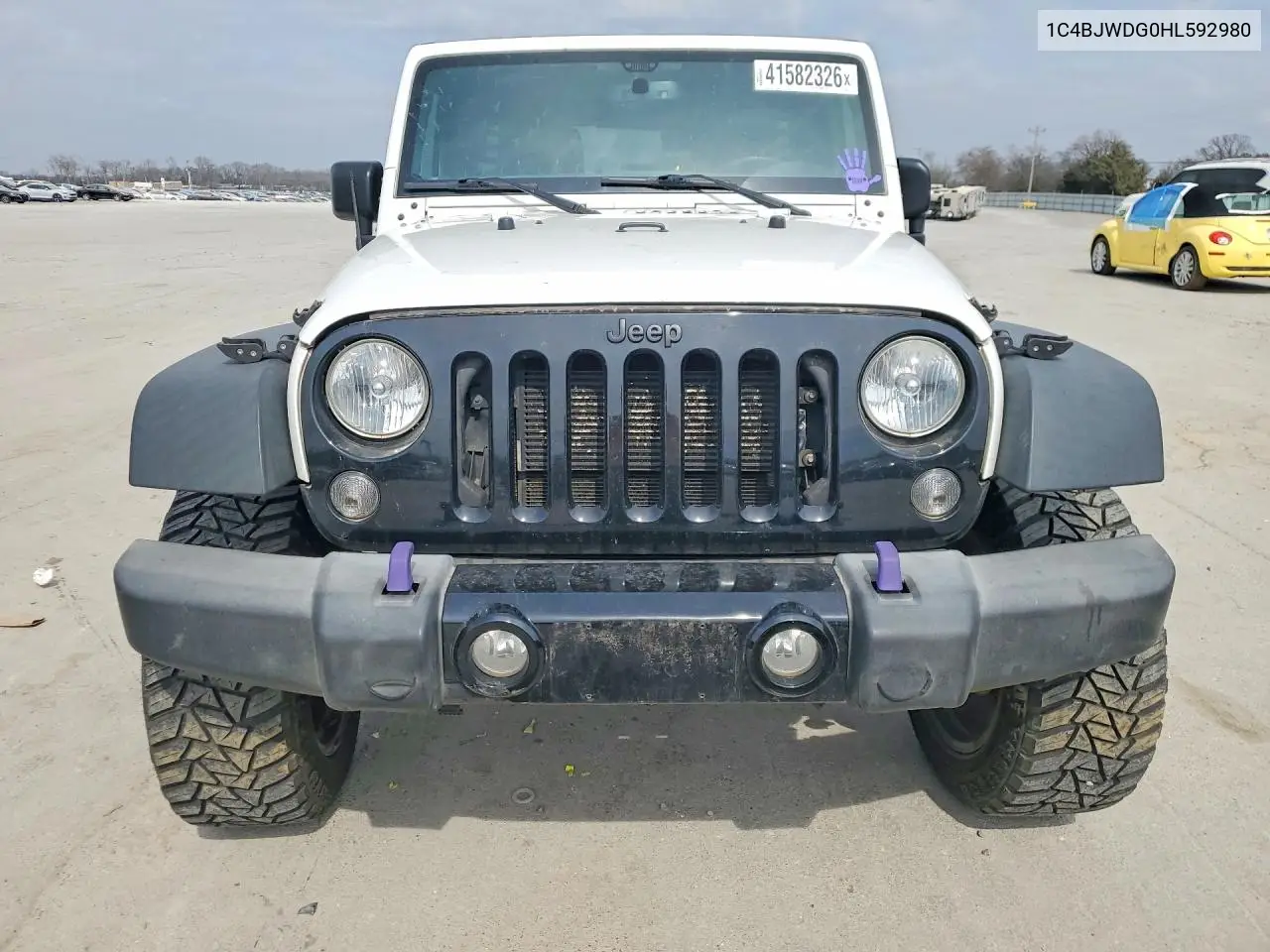 1C4BJWDG0HL592980 2017 Jeep Wrangler Unlimited Sport