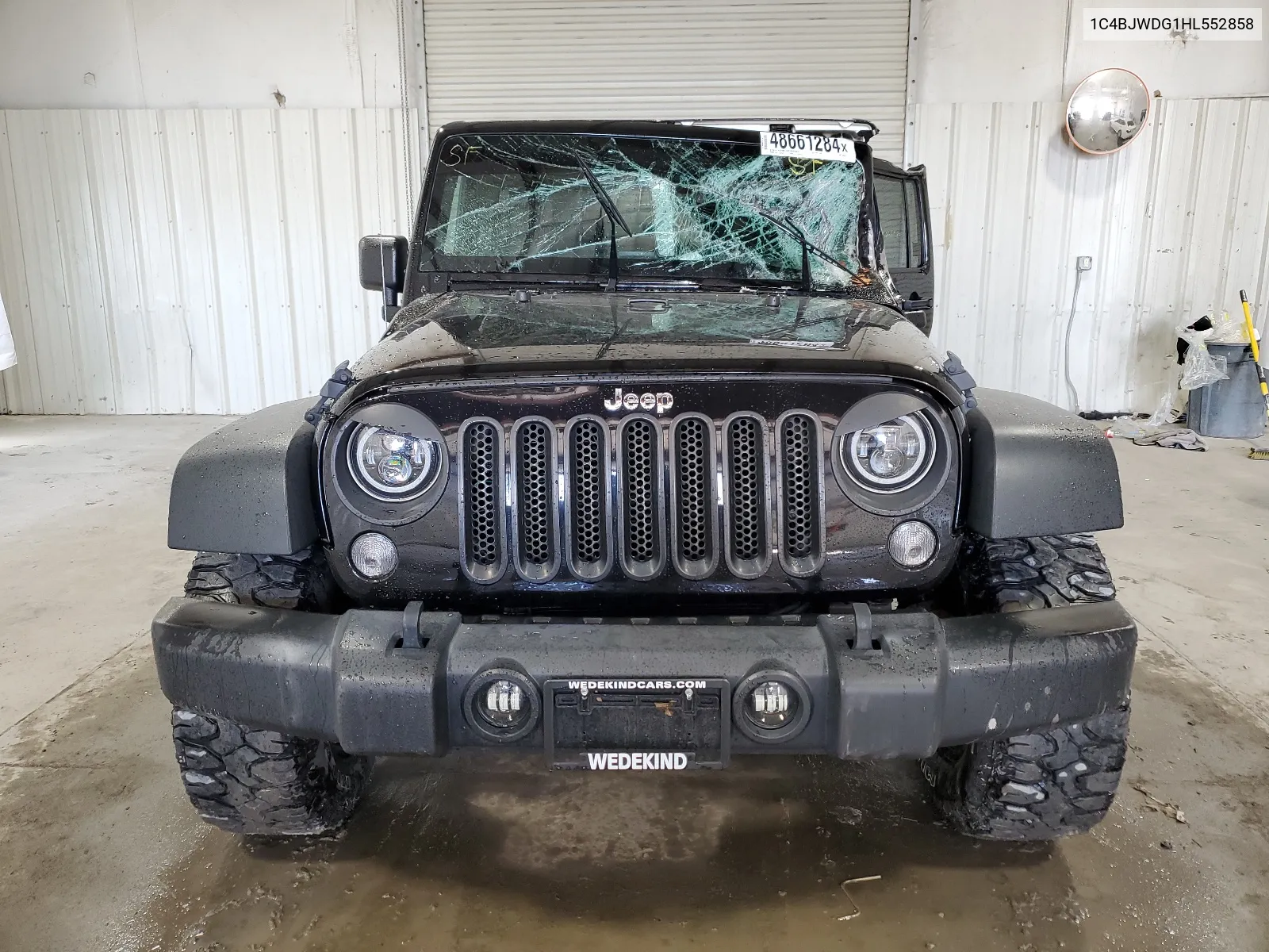 2017 Jeep Wrangler Unlimited Sport VIN: 1C4BJWDG1HL552858 Lot: 48661284