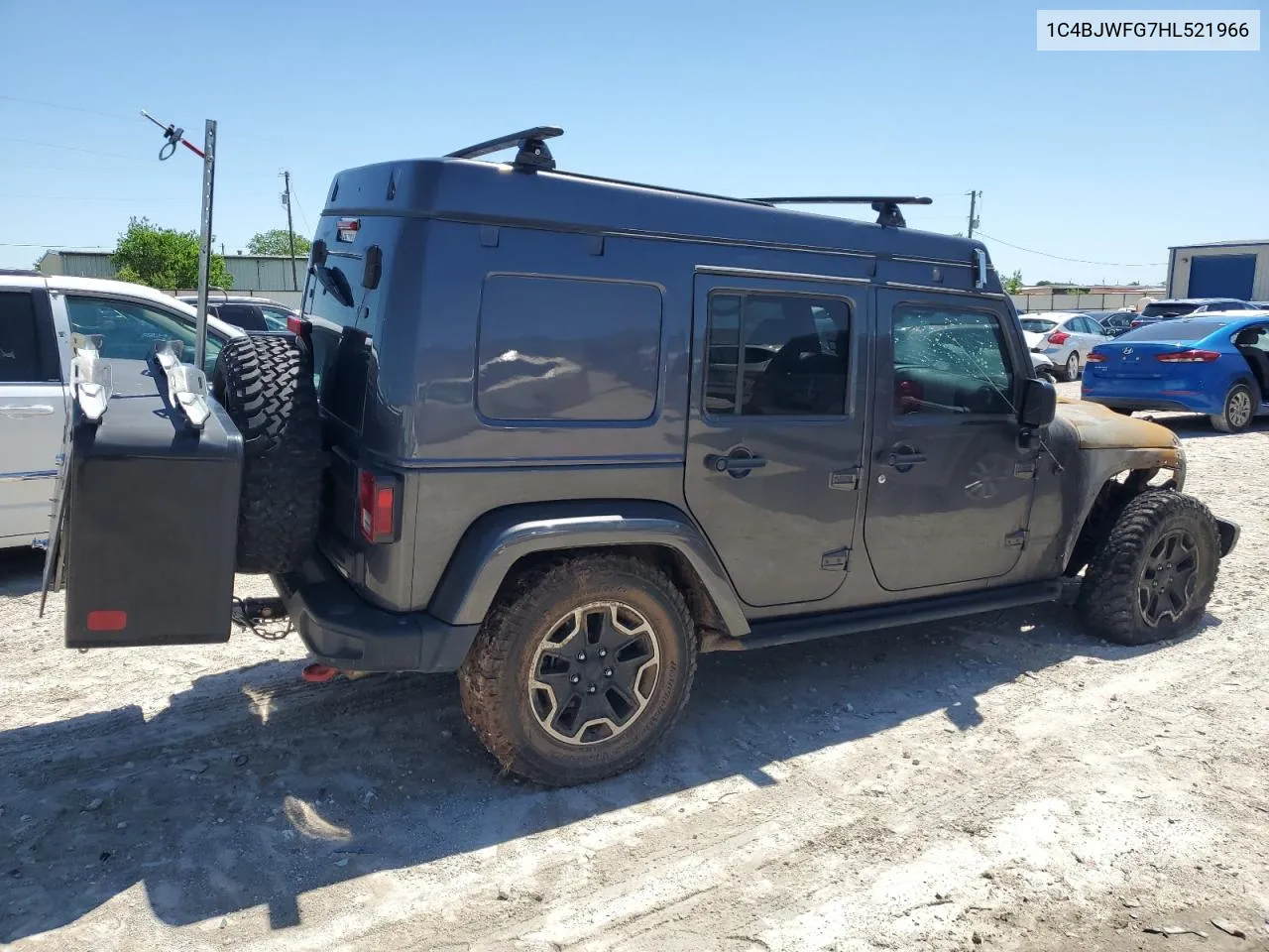 2017 Jeep Wrangler Unlimited Rubicon VIN: 1C4BJWFG7HL521966 Lot: 50315414