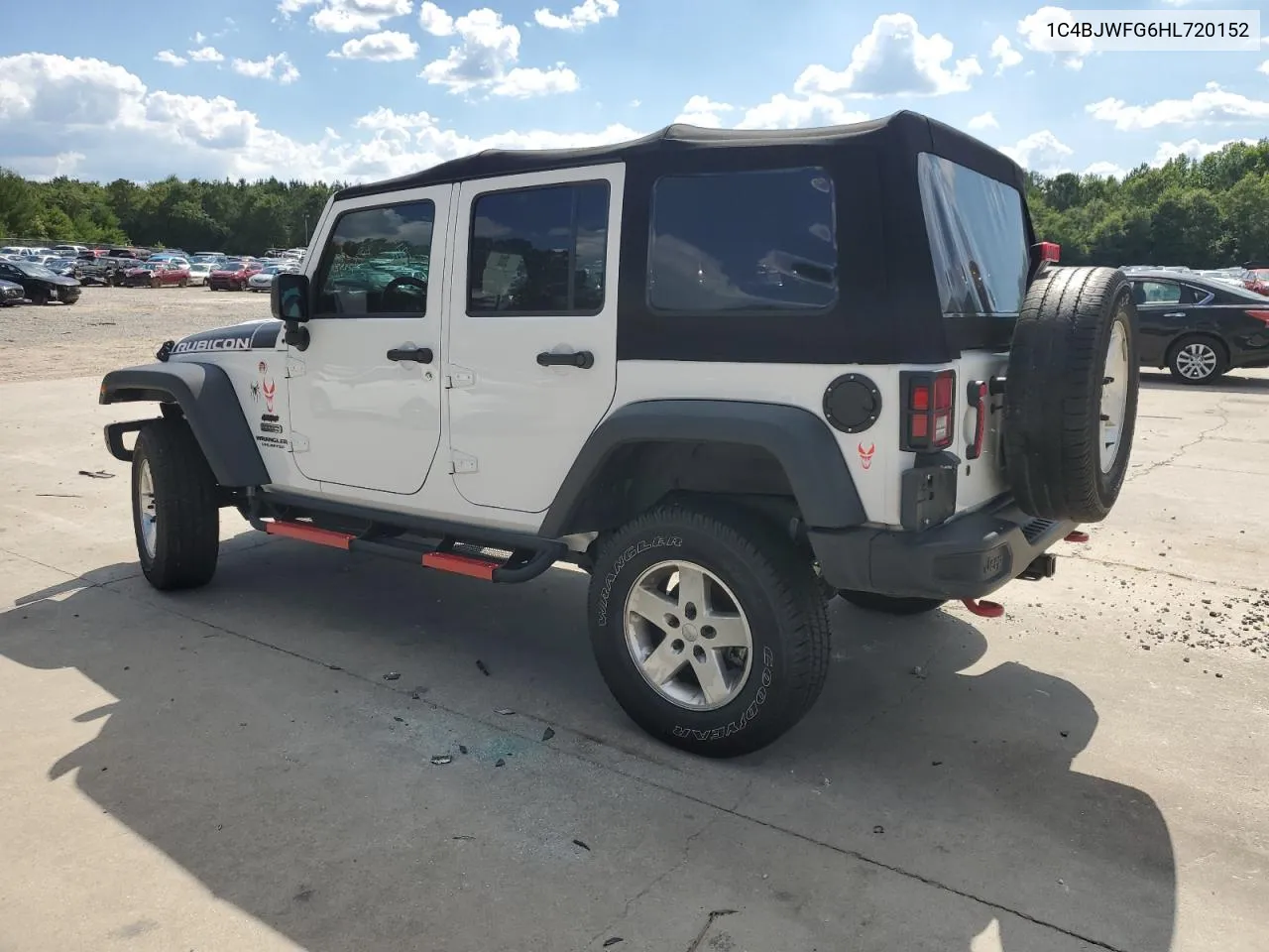 1C4BJWFG6HL720152 2017 Jeep Wrangler Unlimited Rubicon