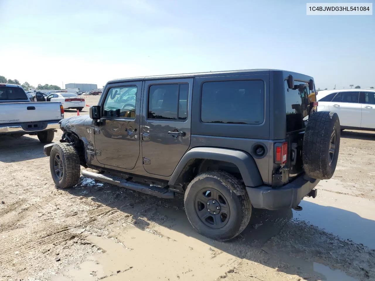 1C4BJWDG3HL541084 2017 Jeep Wrangler Unlimited Sport