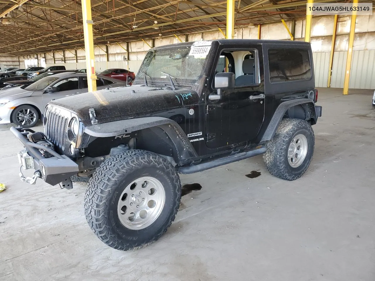 1C4AJWAG5HL633149 2017 Jeep Wrangler Sport