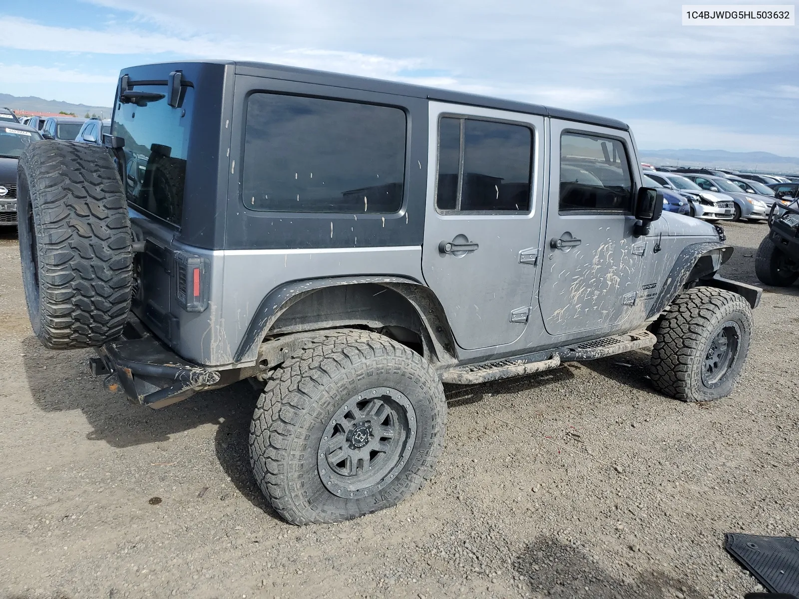 2017 Jeep Wrangler Unlimited Sport VIN: 1C4BJWDG5HL503632 Lot: 58236474