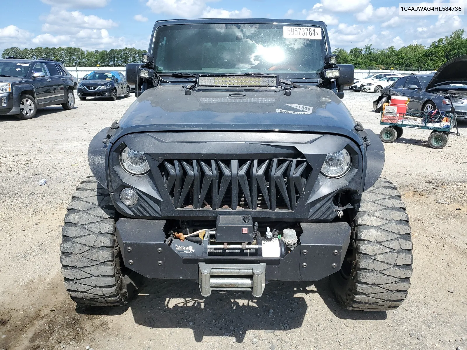 1C4AJWAG4HL584736 2017 Jeep Wrangler Sport