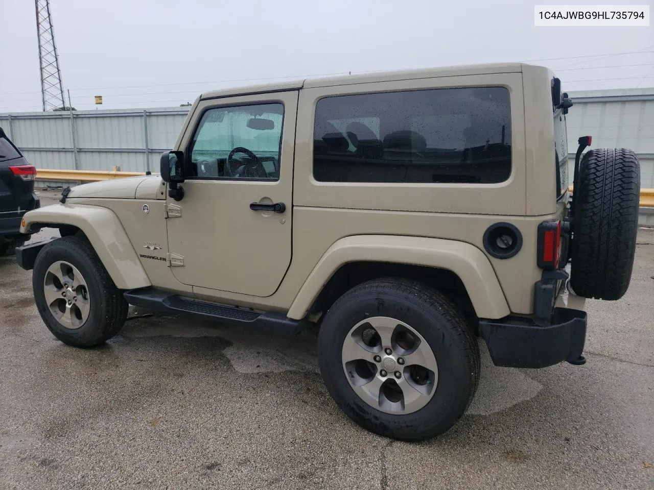 1C4AJWBG9HL735794 2017 Jeep Wrangler Sahara