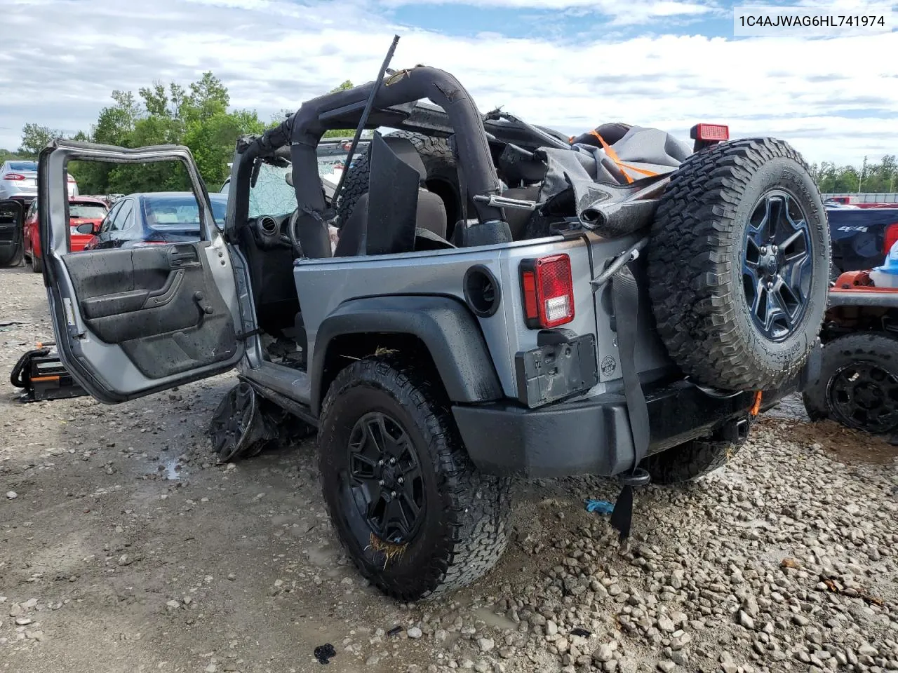 2017 Jeep Wrangler Sport VIN: 1C4AJWAG6HL741974 Lot: 59869944