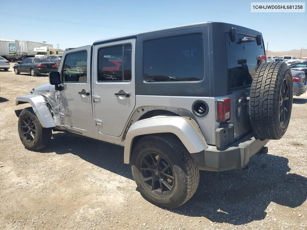 1C4HJWDG5HL681258 2017 Jeep Wrangler Unlimited Sport