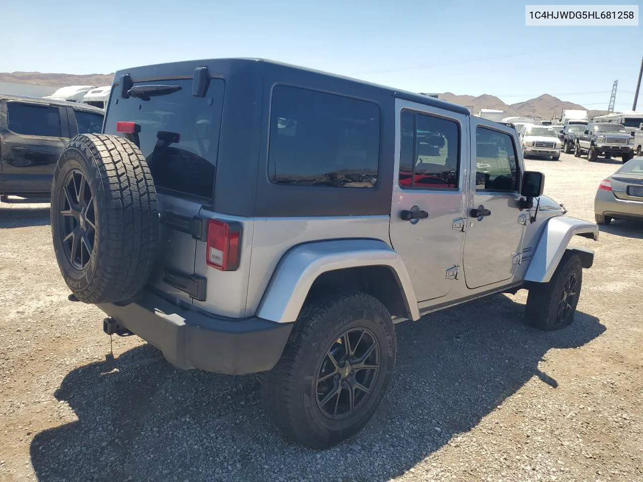 1C4HJWDG5HL681258 2017 Jeep Wrangler Unlimited Sport