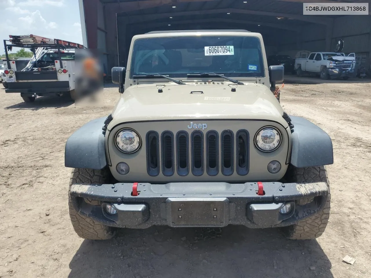 1C4BJWDGXHL713868 2017 Jeep Wrangler Unlimited Sport