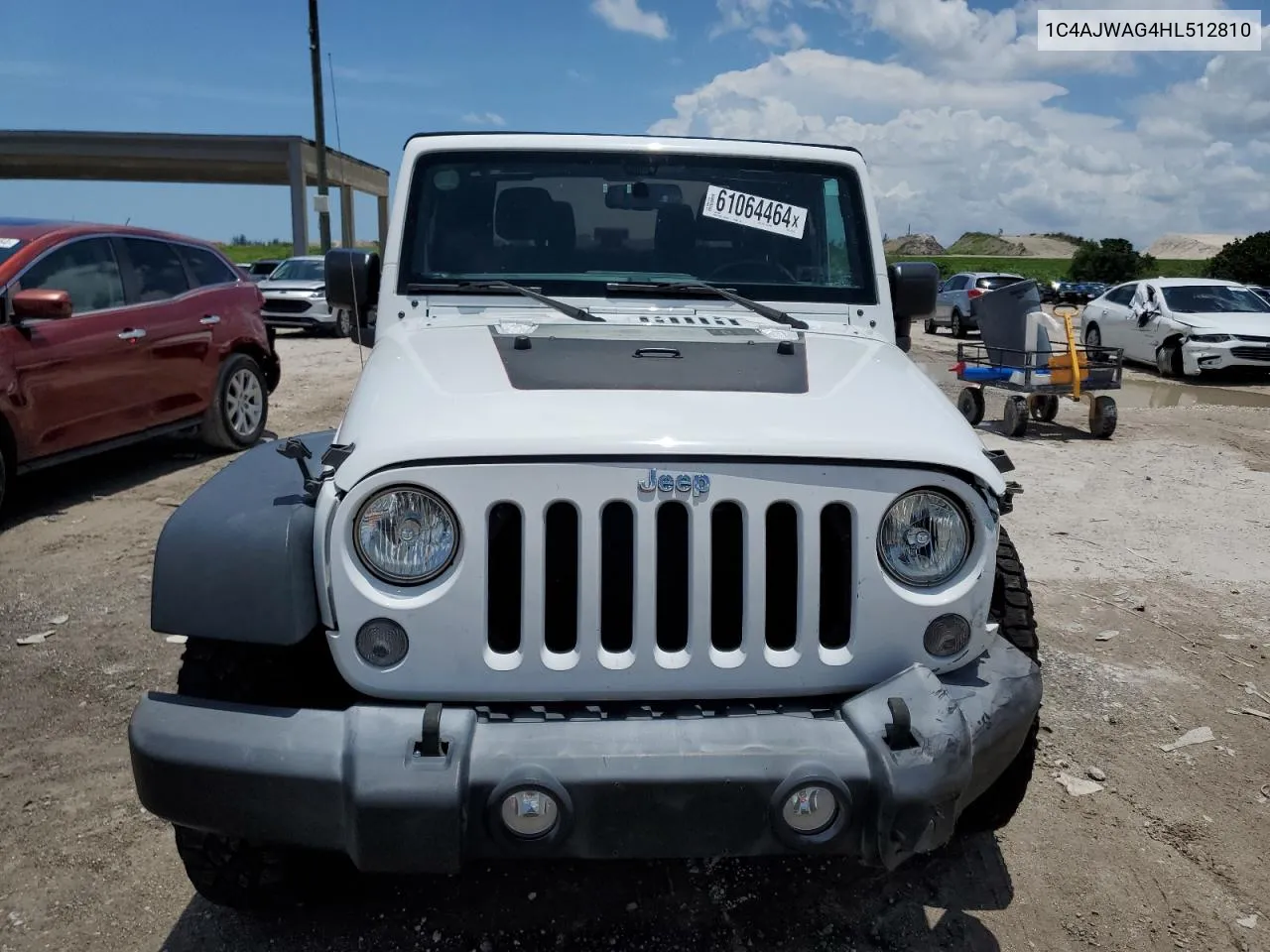 2017 Jeep Wrangler Sport VIN: 1C4AJWAG4HL512810 Lot: 61064464