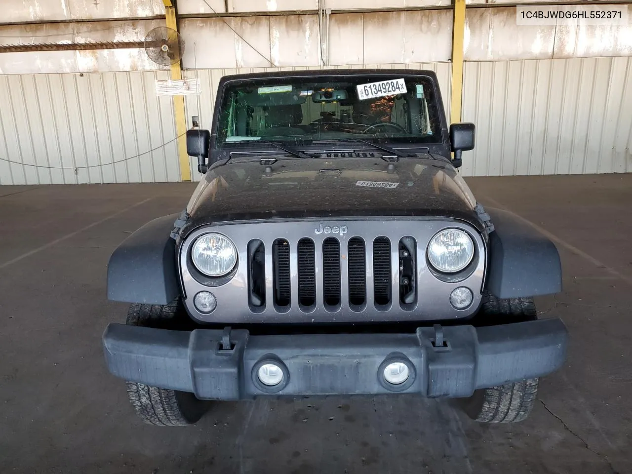 1C4BJWDG6HL552371 2017 Jeep Wrangler Unlimited Sport