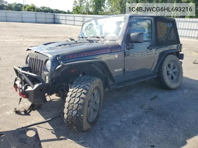 1C4BJWCG6HL693216 2017 Jeep Wrangler Rubicon