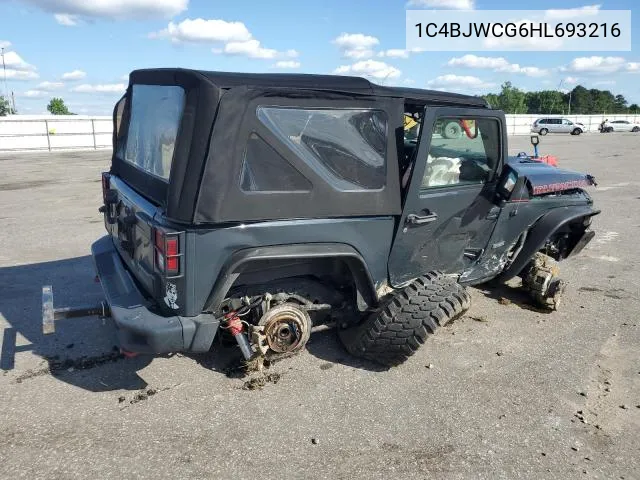 2017 Jeep Wrangler Rubicon VIN: 1C4BJWCG6HL693216 Lot: 61601274