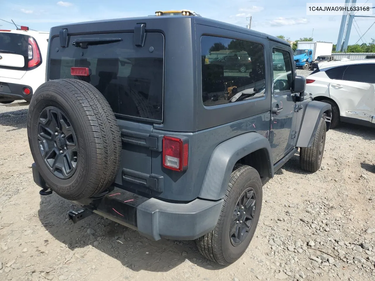 2017 Jeep Wrangler Sport VIN: 1C4AJWAG9HL633168 Lot: 61744874