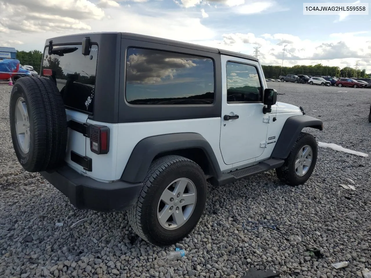 1C4AJWAG2HL559558 2017 Jeep Wrangler Sport