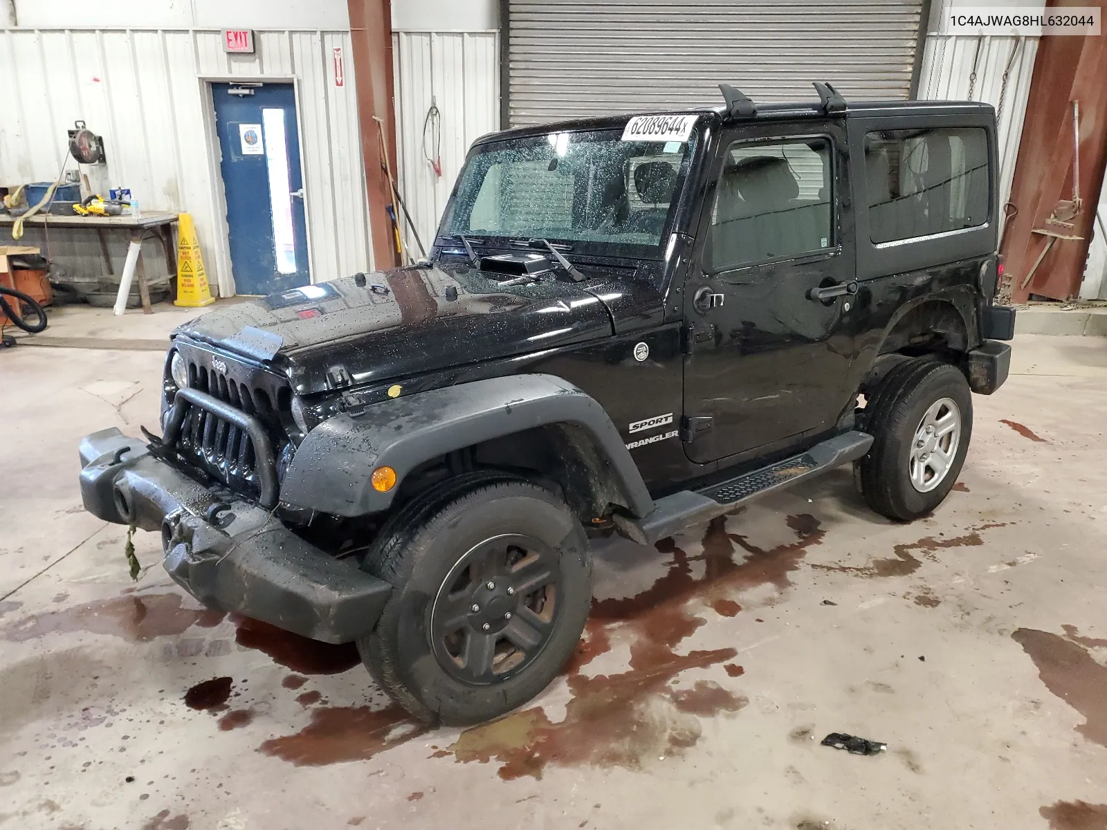 1C4AJWAG8HL632044 2017 Jeep Wrangler Sport