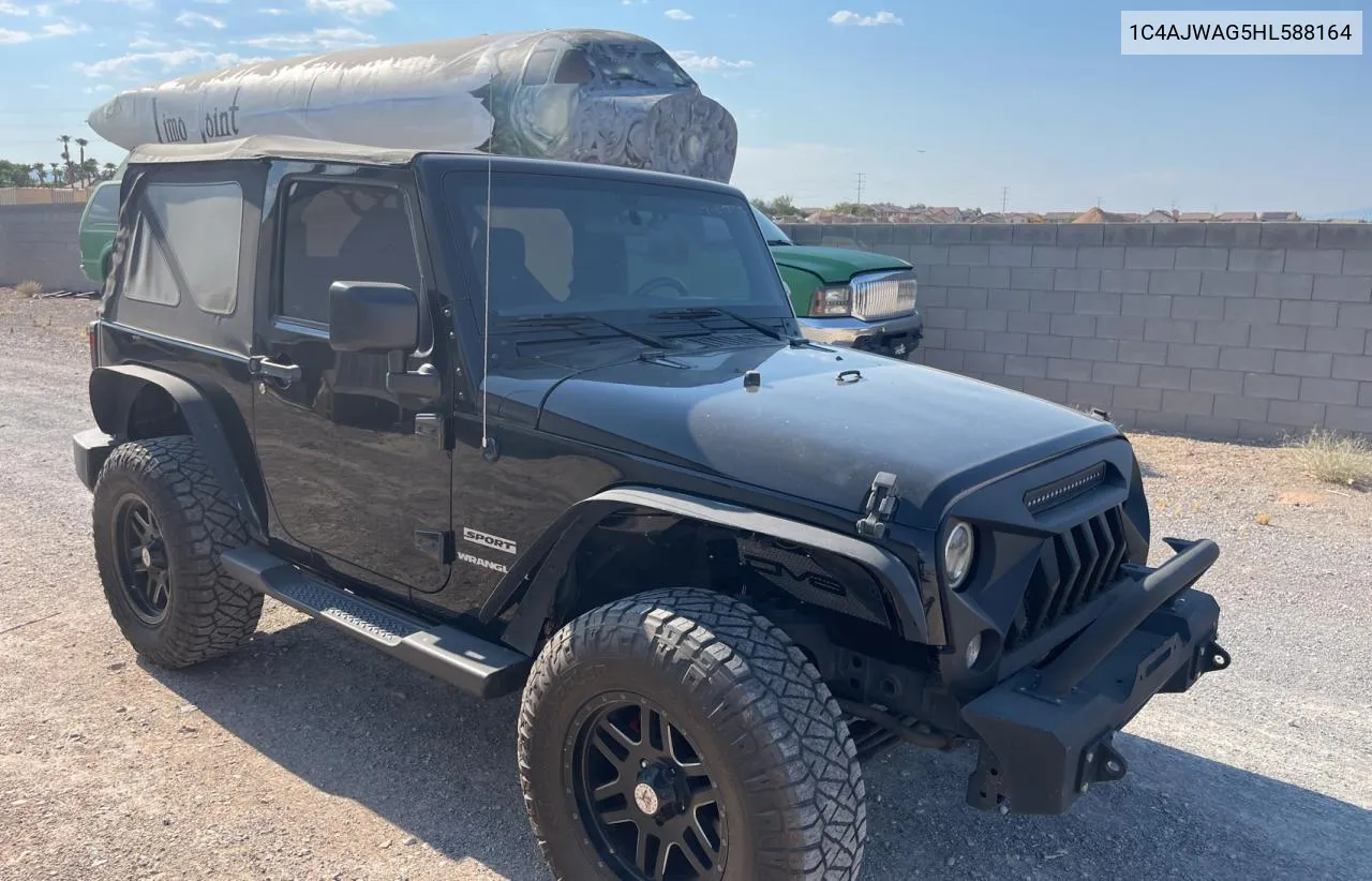 1C4AJWAG5HL588164 2017 Jeep Wrangler Sport