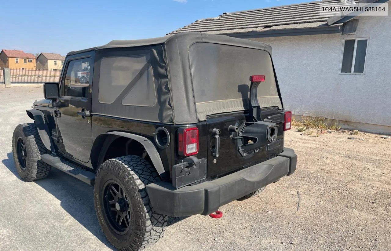 1C4AJWAG5HL588164 2017 Jeep Wrangler Sport