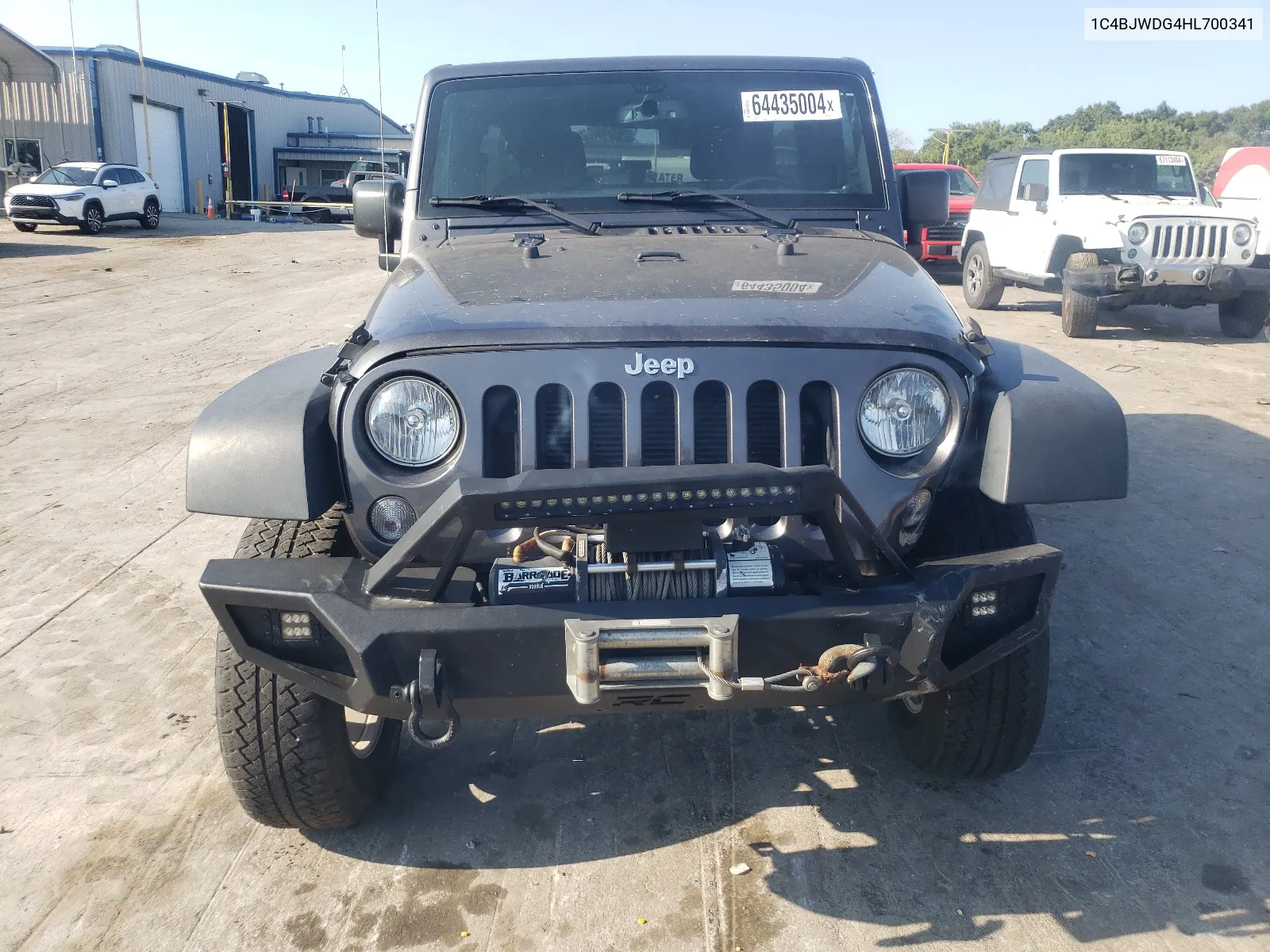 1C4BJWDG4HL700341 2017 Jeep Wrangler Unlimited Sport