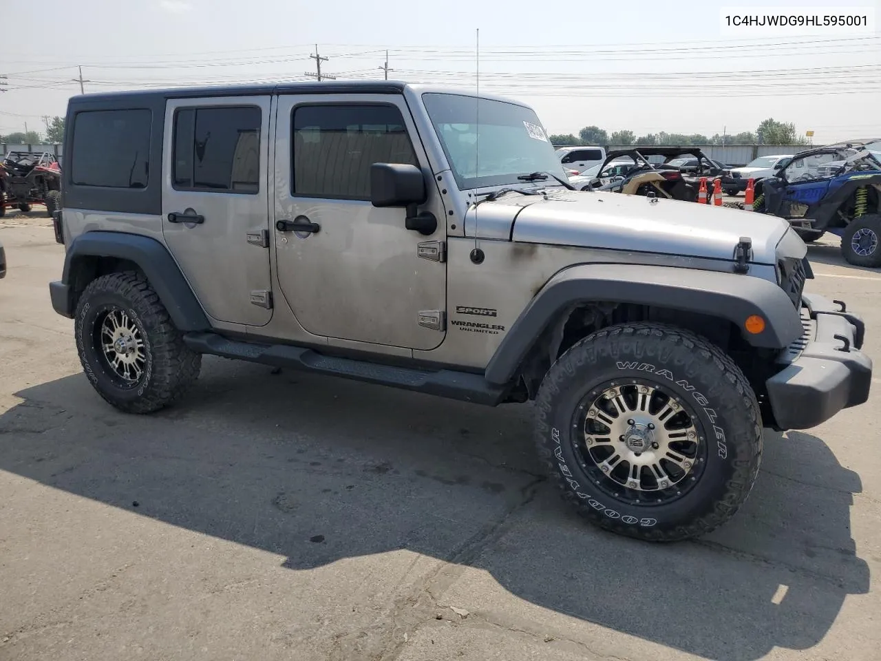 1C4HJWDG9HL595001 2017 Jeep Wrangler Unlimited Sport