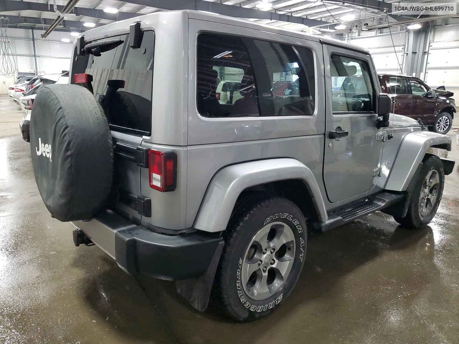 1C4AJWBG4HL699710 2017 Jeep Wrangler Sahara