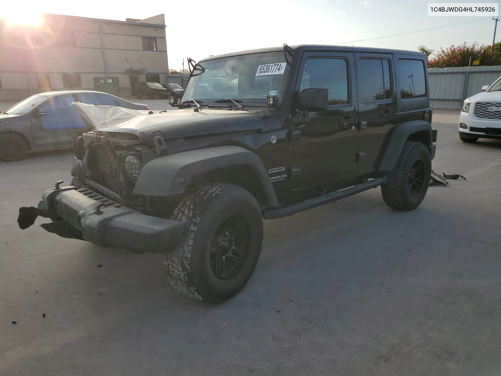 1C4BJWDG4HL745926 2017 Jeep Wrangler Unlimited Sport